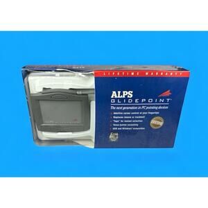 Vintage 1994 Alps Glidepoint for DOS Windows Computer - PS/2 Serial Port Version